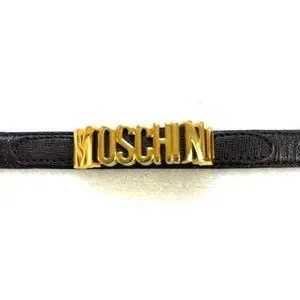 Moschino | Accessories | Authentic Moschino Gold Logo Black  display picture 2